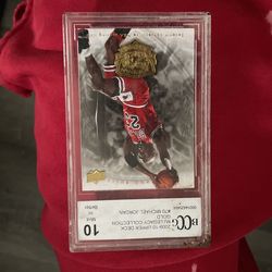 Michael Jordan Gold Card