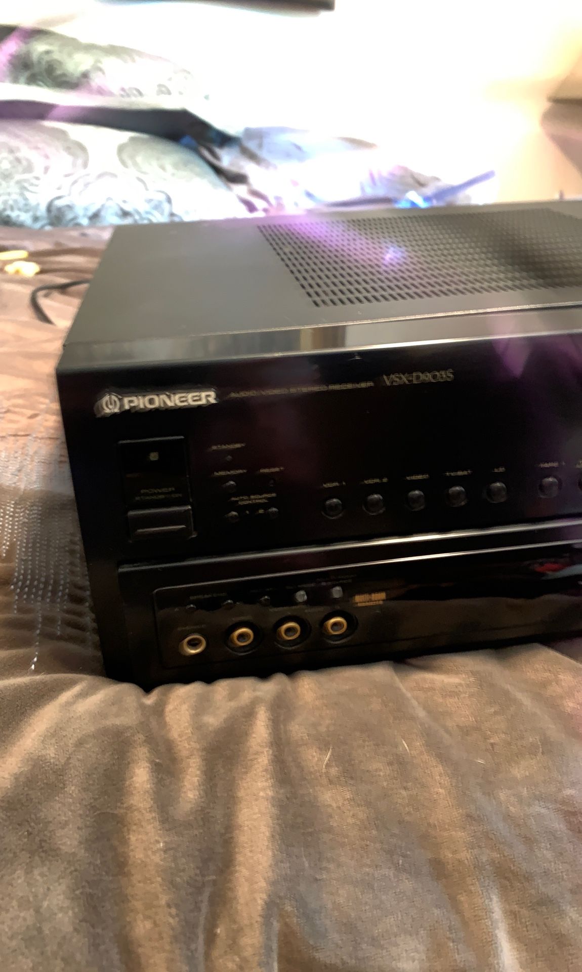 Pioneer audio video stereo receiver
