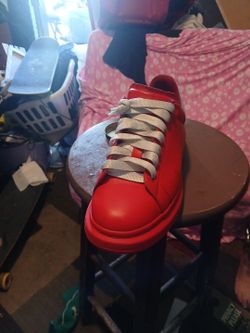 Alexander mcqueen red bottoms