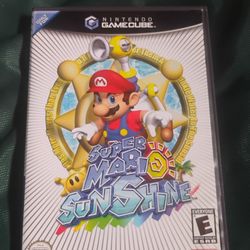 Super Mario Sunshine GameCube Not For Resale 