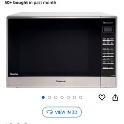 BRAND NEW Panasonic NN-SN975S 2.2 cu. ft. 1250 Watt Microwave with Cyclonic Wave Inverter