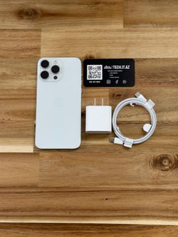 📱 iPhone 15 Pro Max | 256GB | White Titanium | Unlocked (Any Carrier)