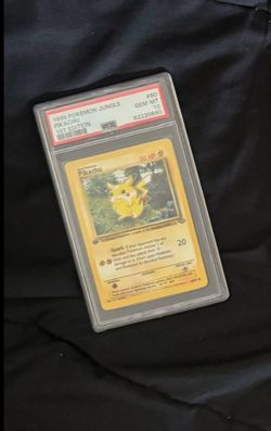 Jungle pikachu psa 10