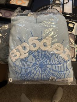 Blue Bling Spider Hoodie BRAND NEW