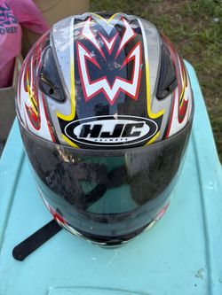 HJC Motorcycle Helmet- Live Wire AC-11-sz X-large
