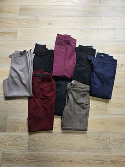Wholesale Women's Pants Lot 8 Pieces Name Brand