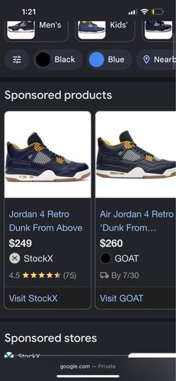 Jordan 4 dunk from above