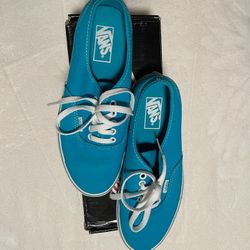 Turquoise Vans