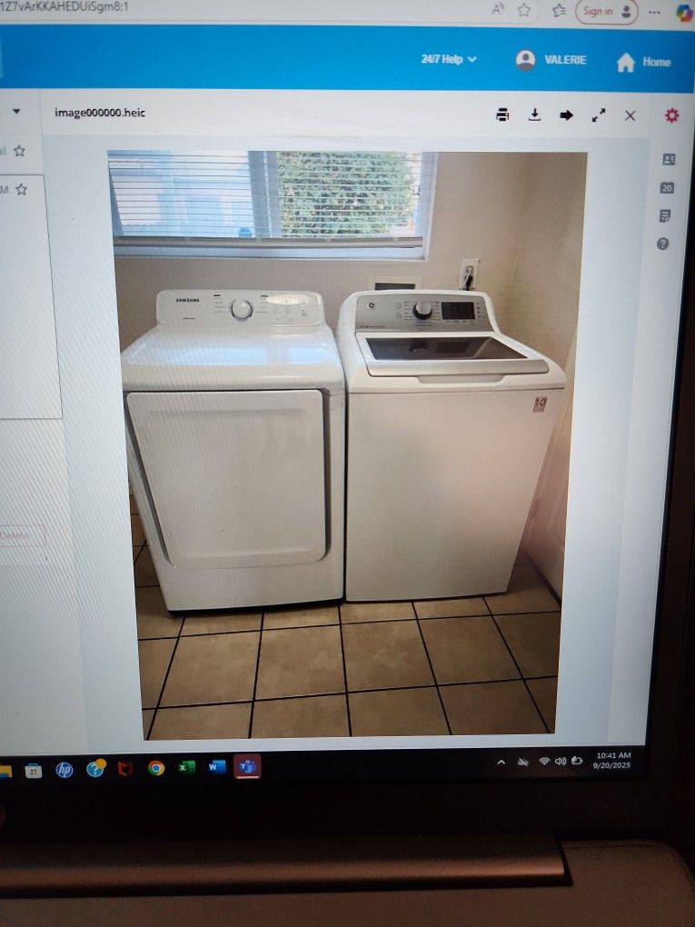 Washer And Dryer