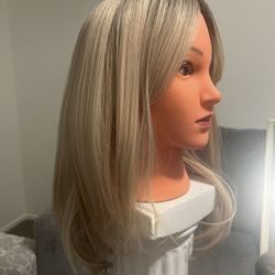 Beautiful Blonde/Brown Medium Long Wig For You Or A Perfect Mother’s Day Gift