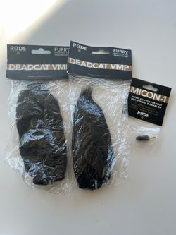 Rode Deadcat VMP Windshields and Micon-1 Adapter Bundle