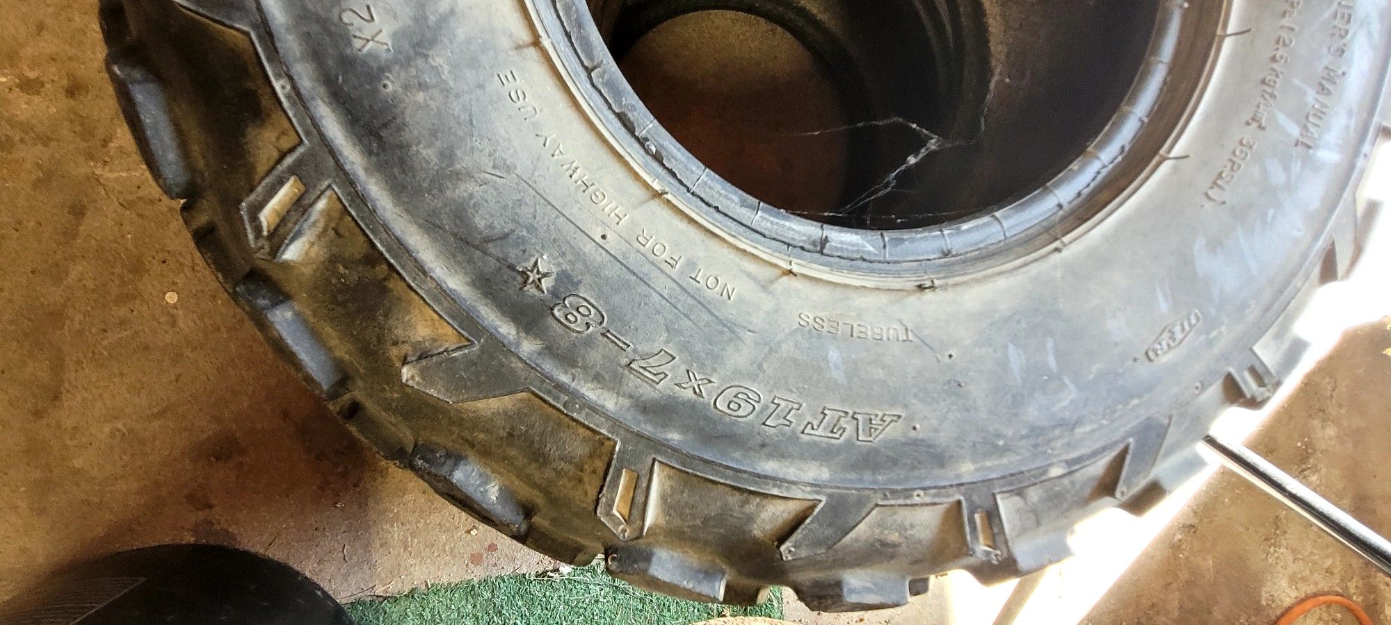 Suzuki LT80 LT-80 Tires (2)