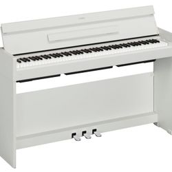 Yamaha YDP-S34 Arius Series Slim Digital Console Piano, White Walnut