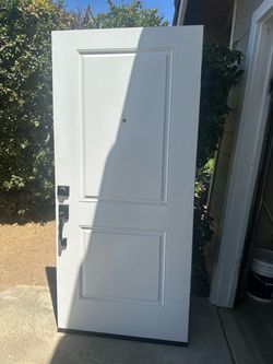 36x79 steel front door