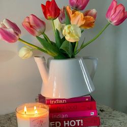 White  Modern Ceramic Kettle. Used For Prop While Staging