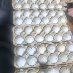 Golf Balls by the Dozen.  $5
