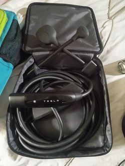 Tesla charger and adapter