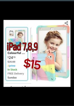 $15 NEW iPad Case For 9th/ 8th/ 7th Generation (CULVER CITY ARTS AREA)