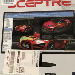 Sceptre 24” LED Monitor Ultra Slim