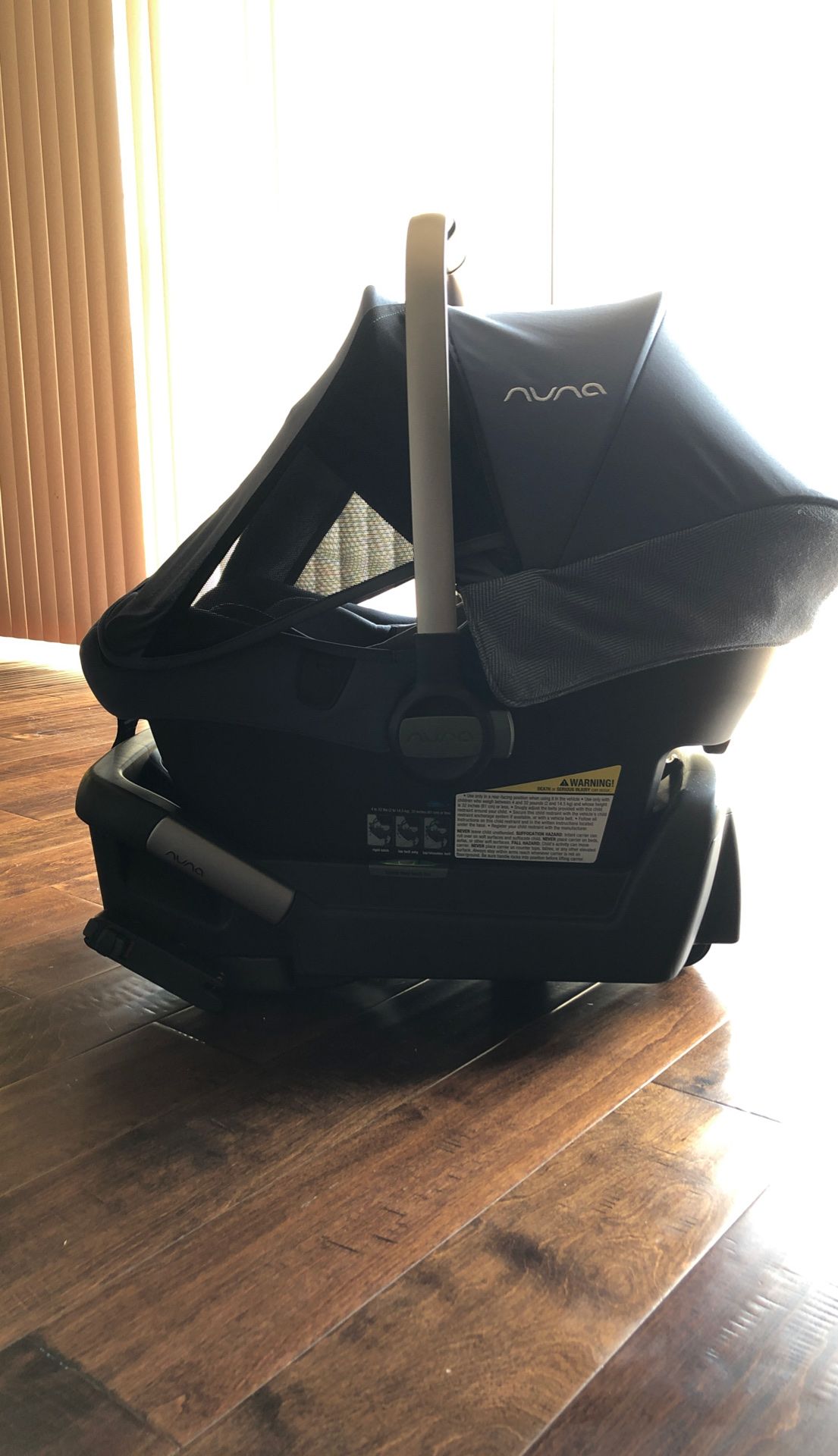 Nuna PIPA LiteLX: Infant Car Seat, Base & Adapter