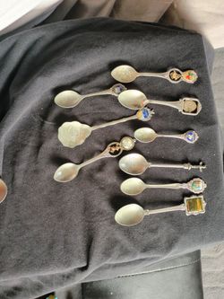 Collection of travel spoons