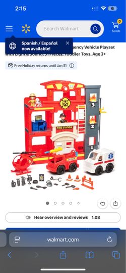 Fire Station Playset