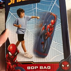 New! Marvel Spiderman Bop Bag