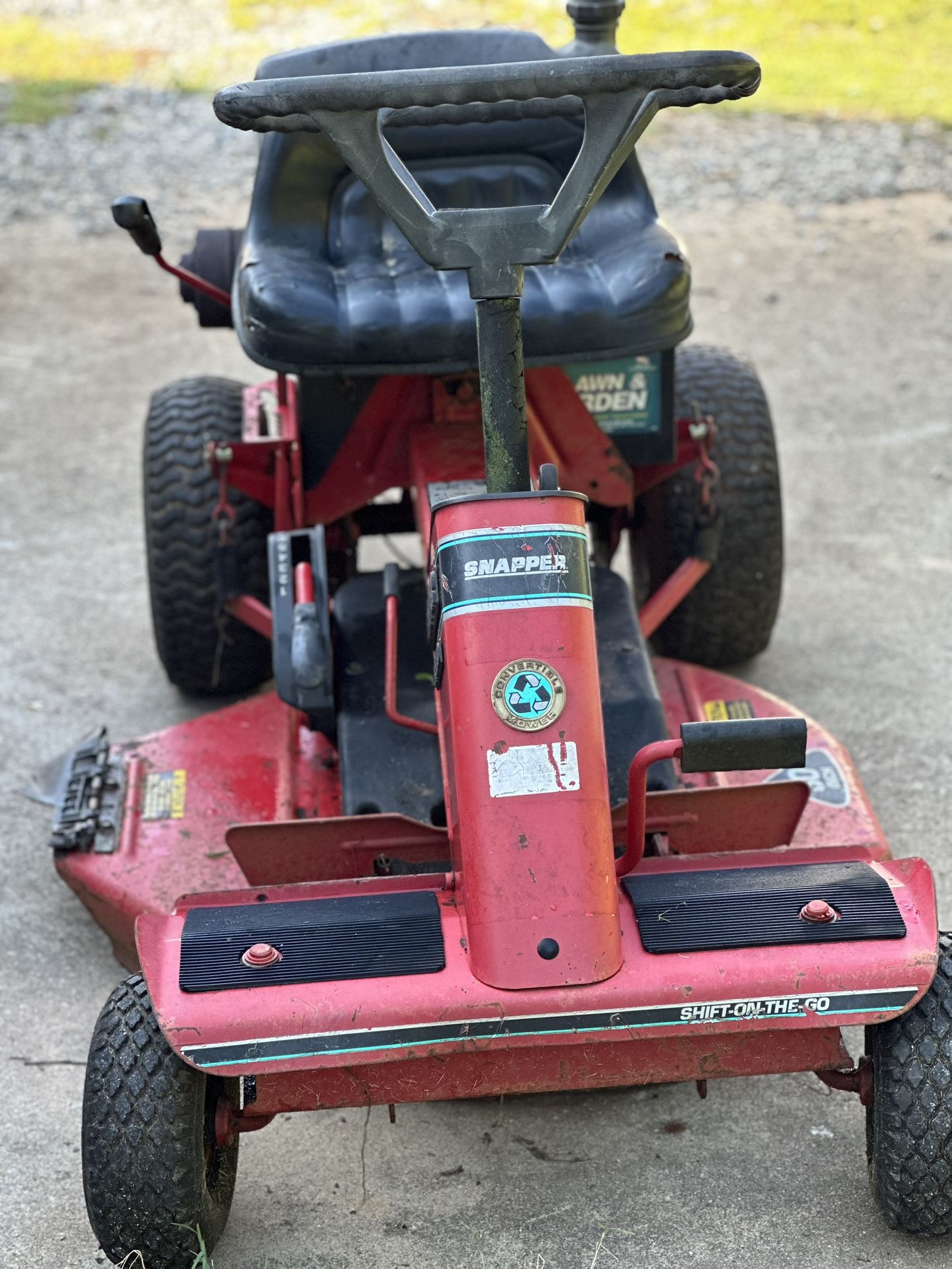 Snapper SR1230 Riding Mower