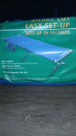 Smart Cot Easy Set-Up Folding Camp Cot