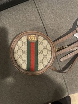Gucci Ophidia GG Web Backpack Mini Brown Canvas
