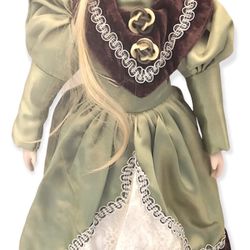 Vintage 18” Tudor Porcelain Doll