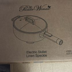 Pioneer Woman Electric Skillet 