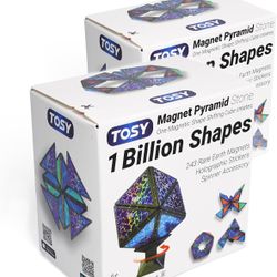 NEW Magnet Pyramid Stones (Set of 2)