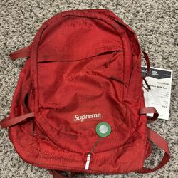 Red Supreme (SS19) Backpack 