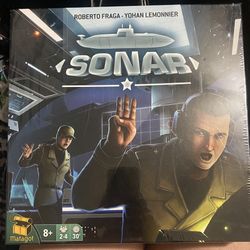 🎯 SONAR Board Game – Brand New & Sealed 🚢🔍