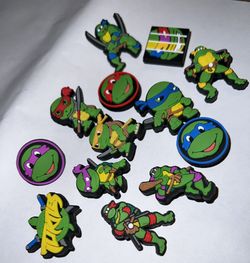 Teenage Mutant Ninja Turtle Jibblets For Crocs