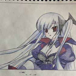 Hand Drawn Anime Girls Artwork