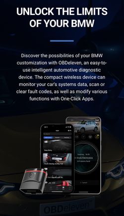 OBDeleven Next Gen OBD2 Diagnostic Bluetooth code reader Scanner for VAG Audi VW BMW Thumbnail