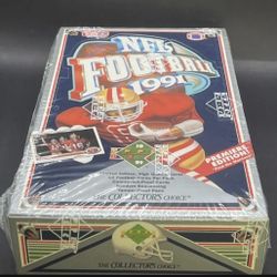 1991 Upper Deck Football Box 36 Packs Unopened