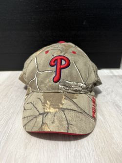 Phillies Camo Baseball Cap 