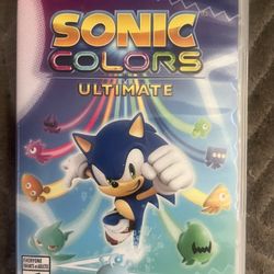 Sonic Colors Game For Nintendo Switch