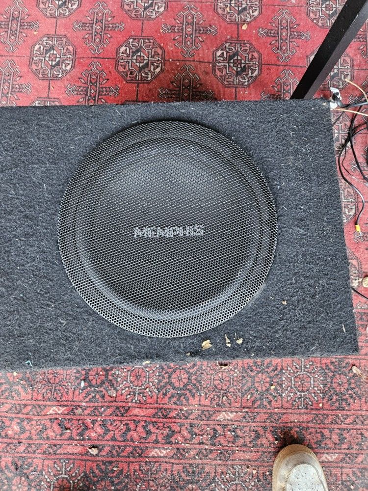 12 Inch Speakerwoth Built In Amp 