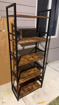 shelf with Metal Frame