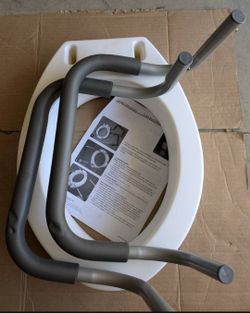 Carex B31600 Toilet Seat Elevator with Handles