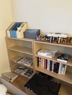 IKEA BILLY Bookcases (3) - Birch Veneer