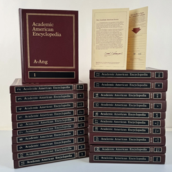 Complete encyclopedia set,  mint condition  1980 First edition hard cover