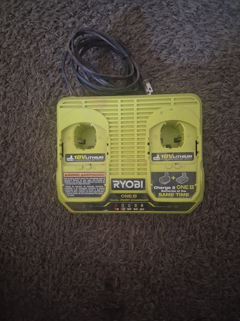 Ryobi Two Battery Charger