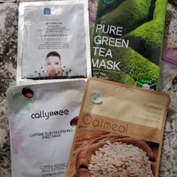 Face Masks, New X4