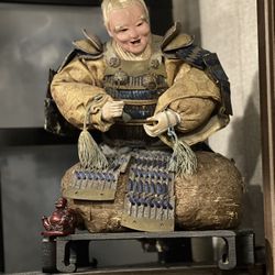 1900’s Antique Samurai Warrior W/o Sword 