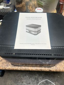 FOOD DEHYDRATOR SKU: AMB005330_8_US 120V~ 60Hz 400W